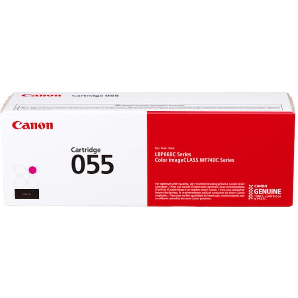Canon Canon CRG-055 M L Magenta Toner Cartridge 2,100 Yield 3014C001AA - main